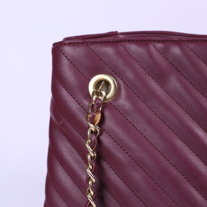 LC Purple Women Bag