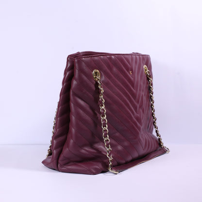 LC Purple Women Bag