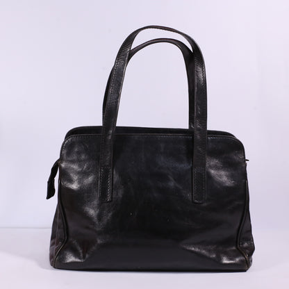 Gianni Conti Black Leather Bag