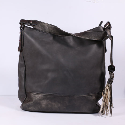 Women Black Leather Bag