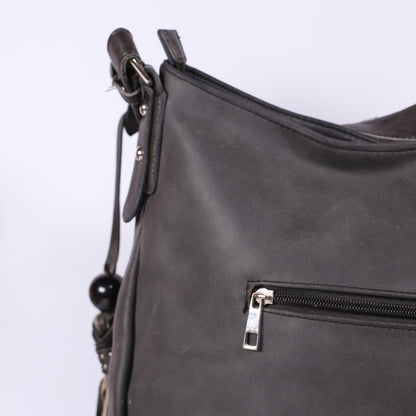 Women Black Leather Bag