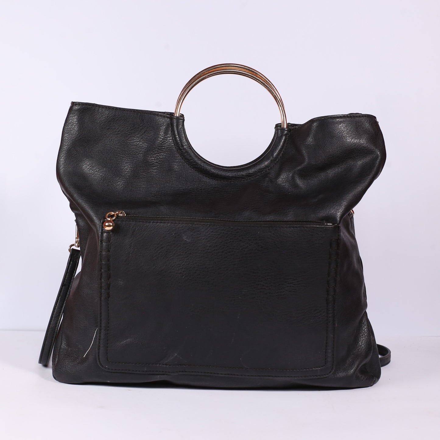 Lauren Conrad Black Leather Bag