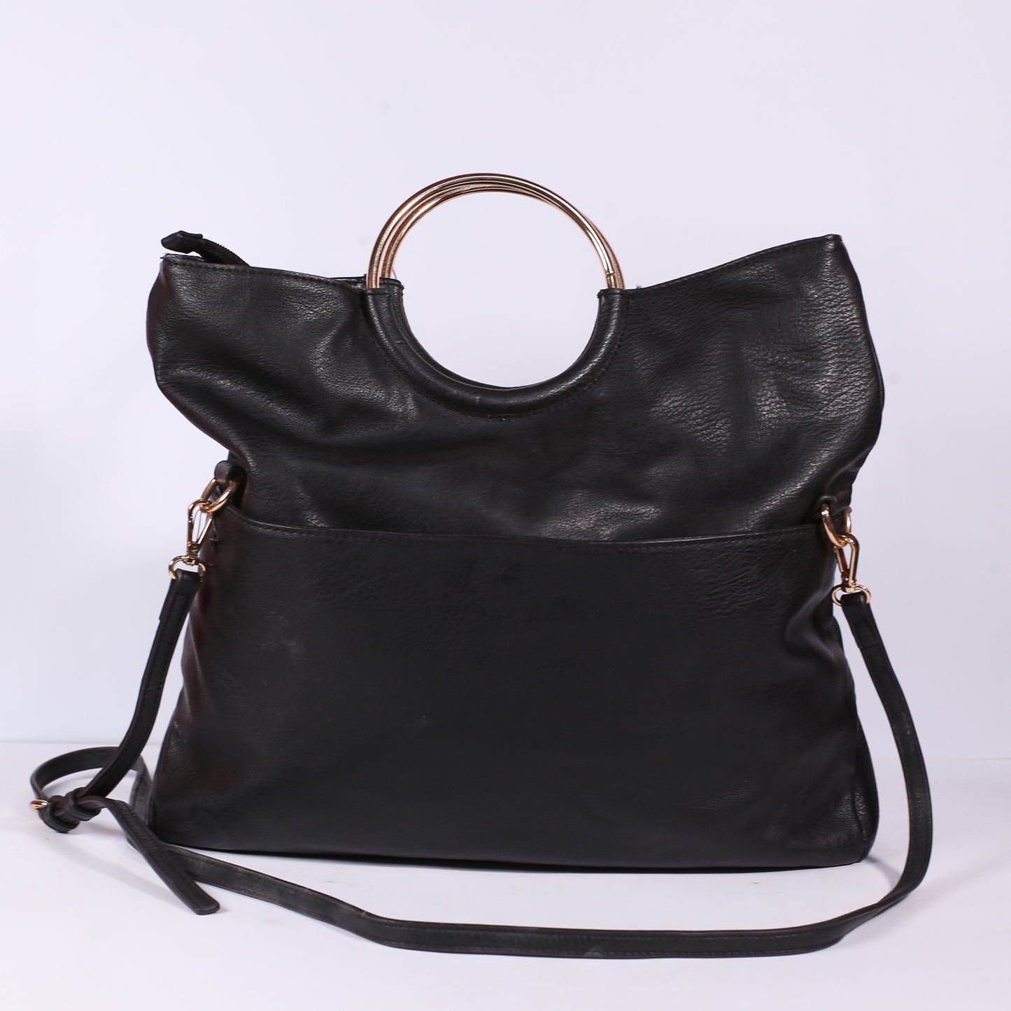 Lauren Conrad Black Leather Bag