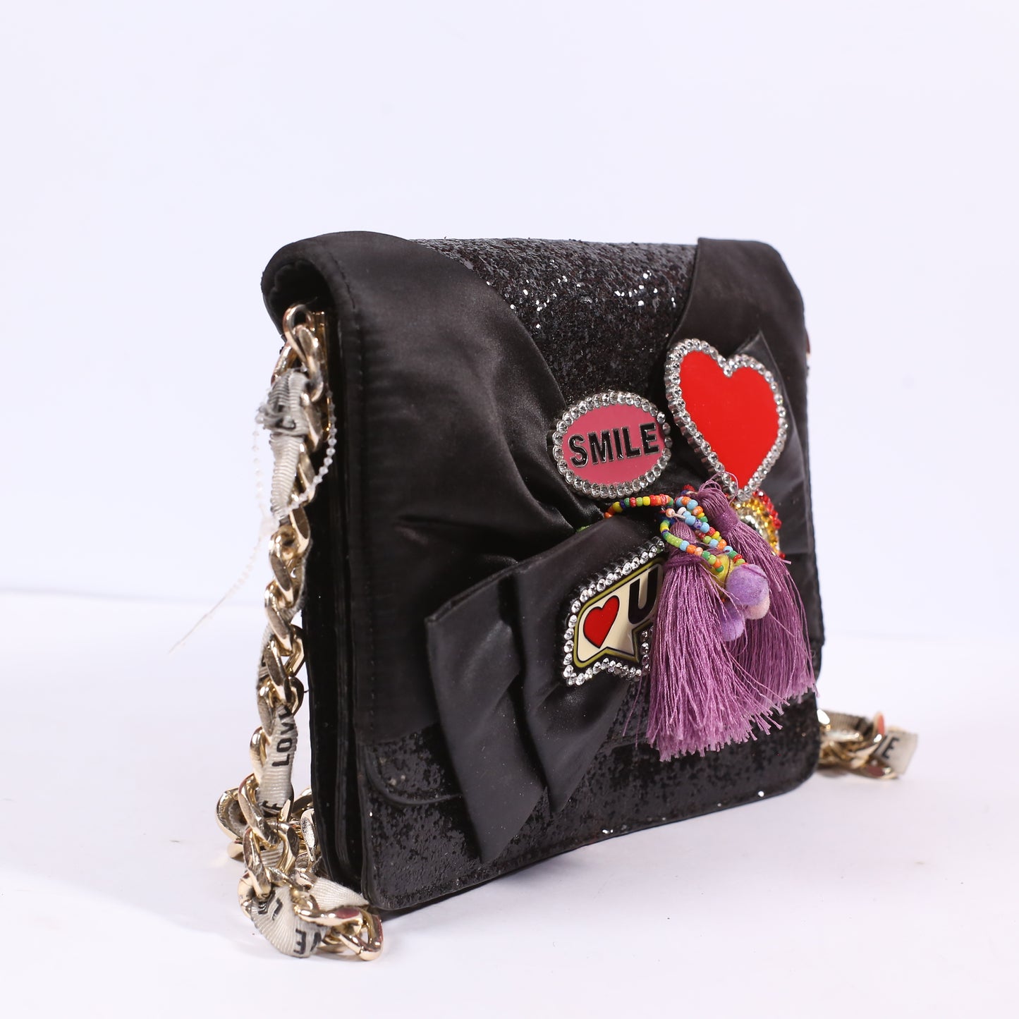 Aldo Tricase Crossbody Bag With Heart Rainbow