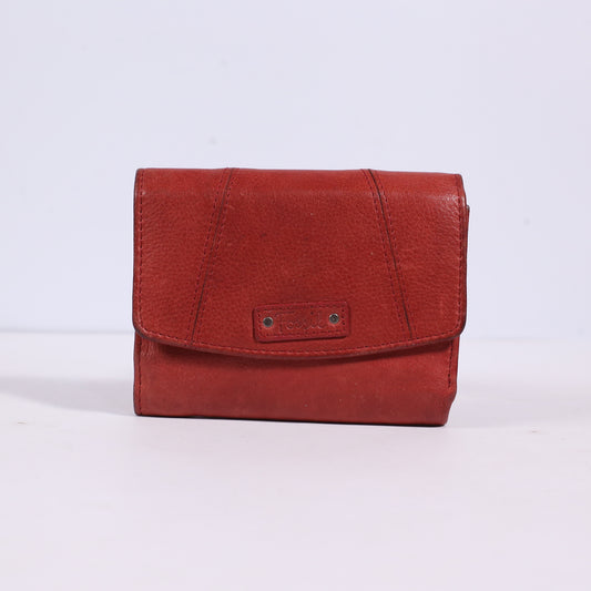 Fossil Red Women Wallet