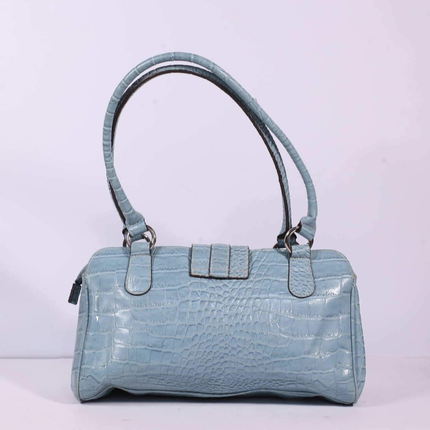 Rosetti Blue Croc Shoulder Bag