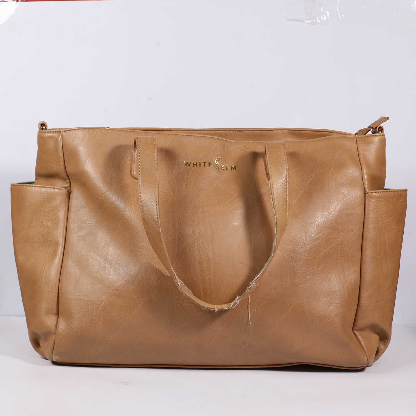 White ELM Women Brown Bag