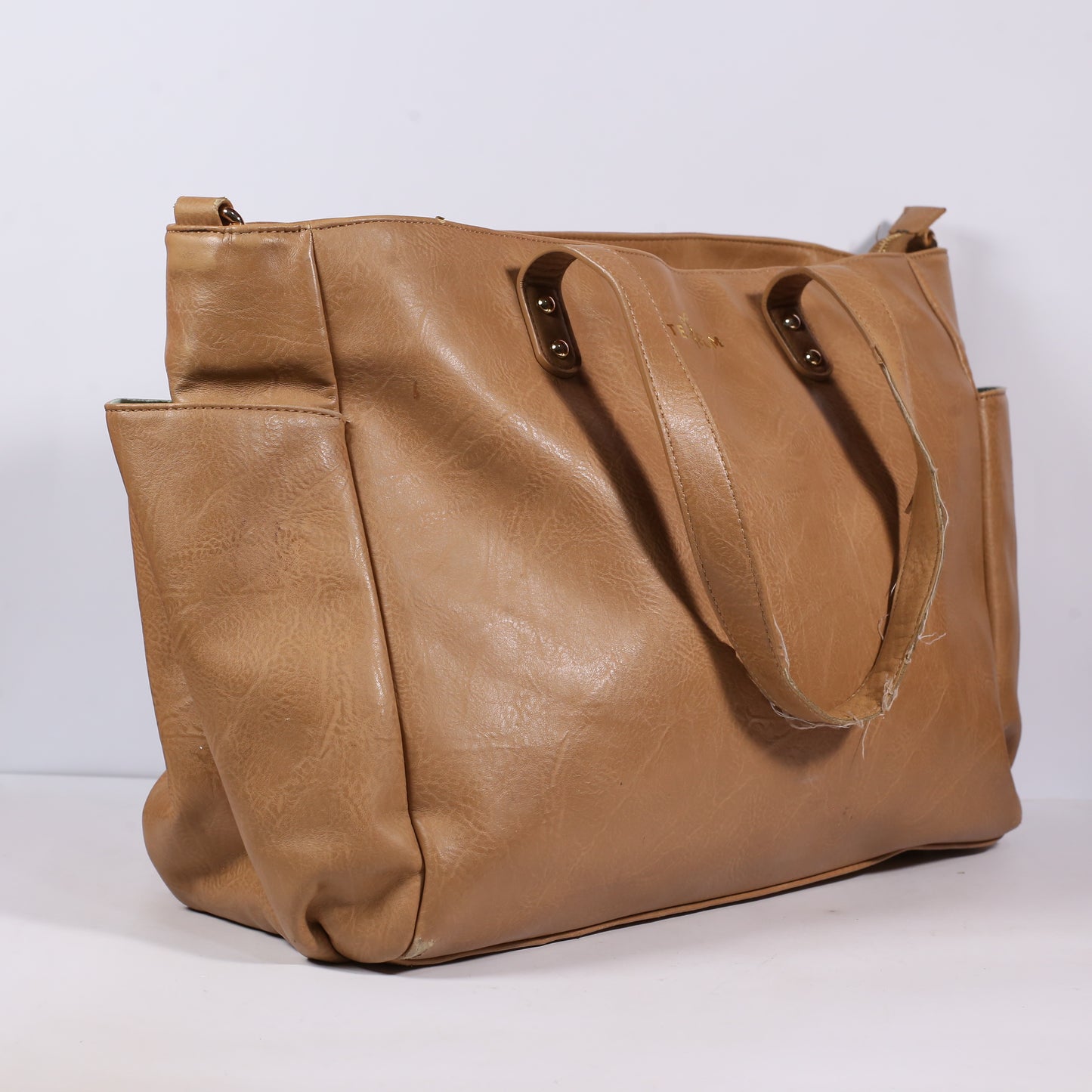 White ELM Women Brown Bag