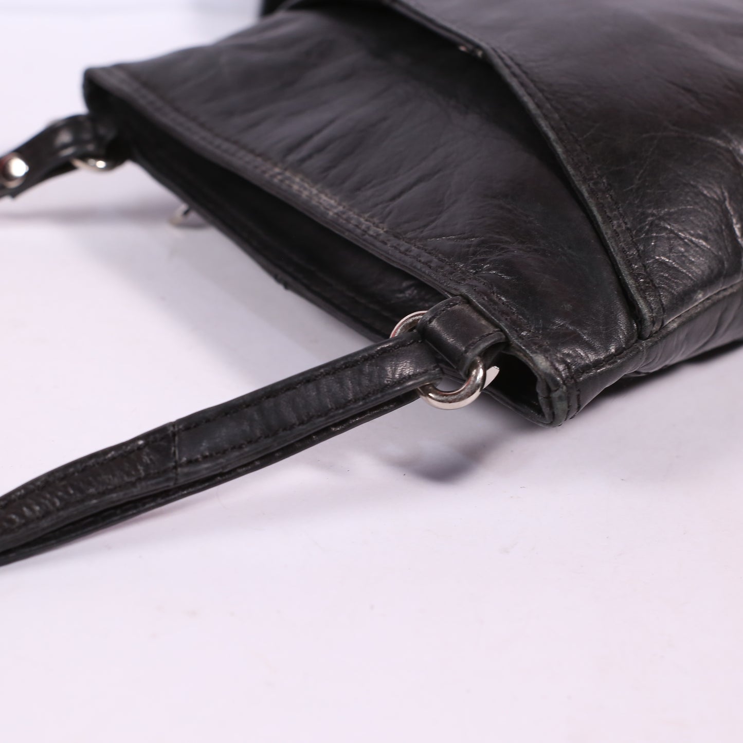 Women Black Genuine Leather Bag