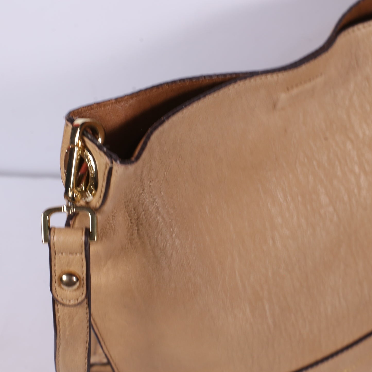 Calvin Klein Soft Colette Leather Hobo Shoulder Bag