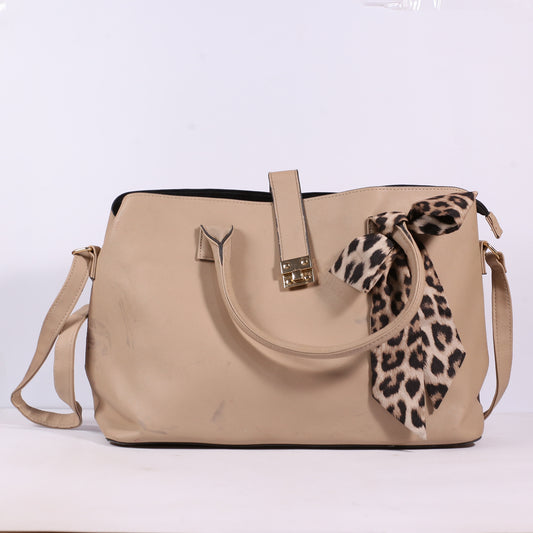 Ladies Beige Women Bag