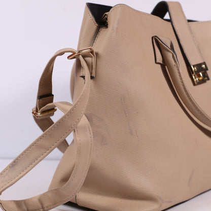 Ladies Beige Women Bag