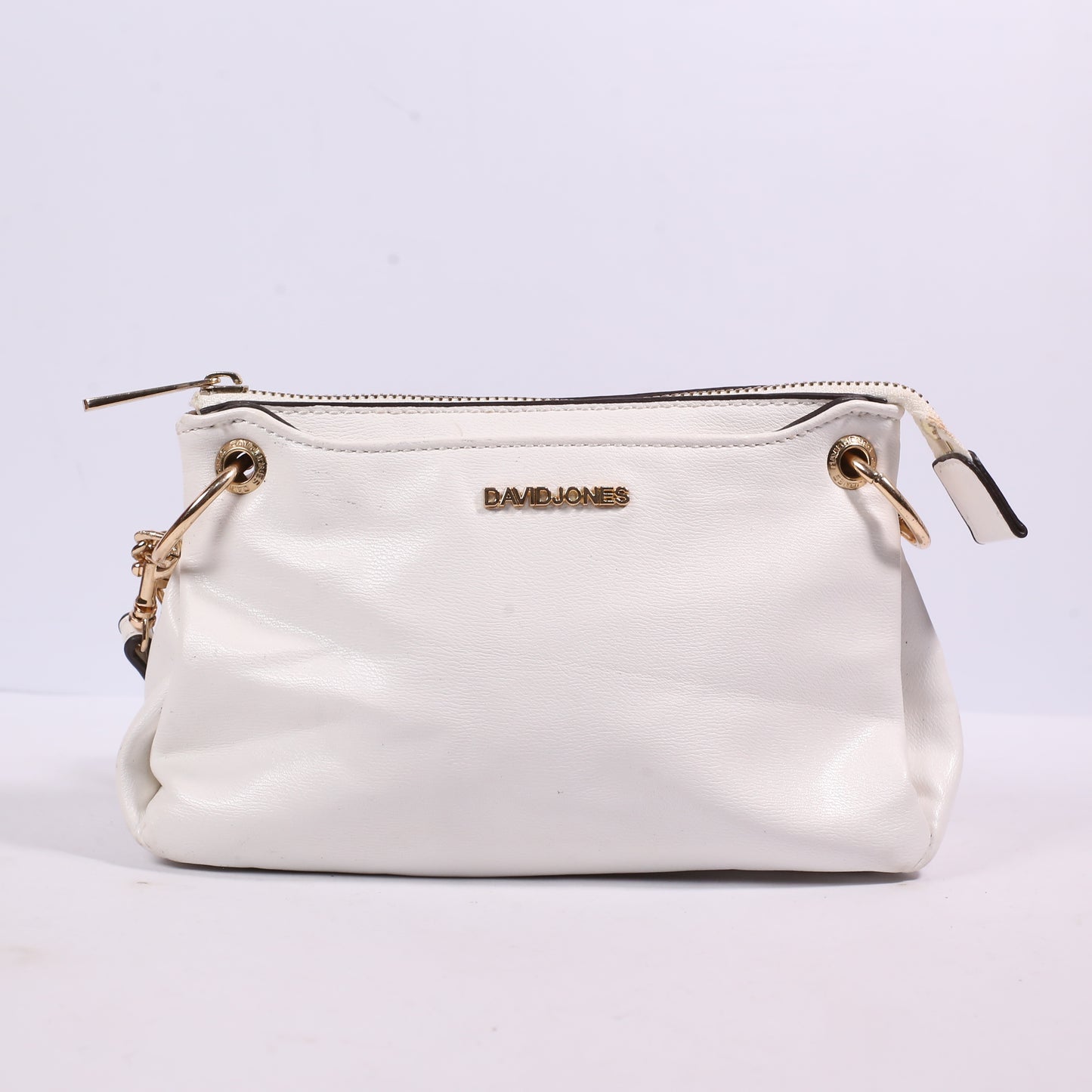 David Jones White Women Bag