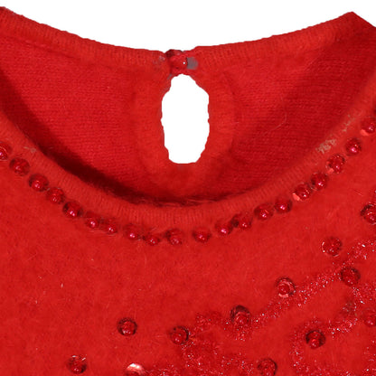 CLASSIC RED WOMEN SWEATER