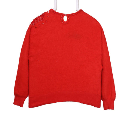 CLASSIC RED WOMEN SWEATER