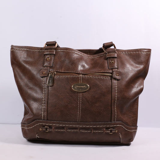 Concept Women Brown Leather Bag