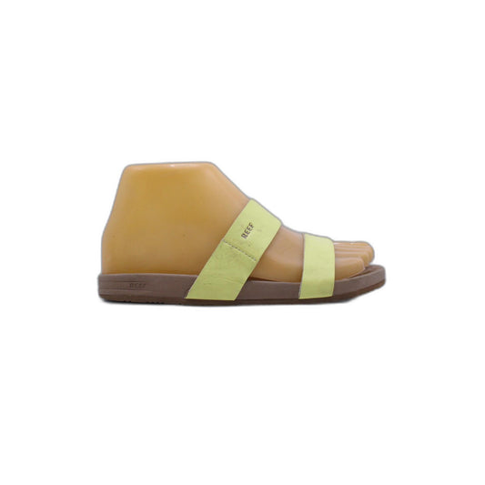 Amanda Blu Sandal Womens Beige Green Ella Strap Slide