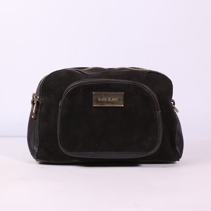 River Island Women Black Clutch