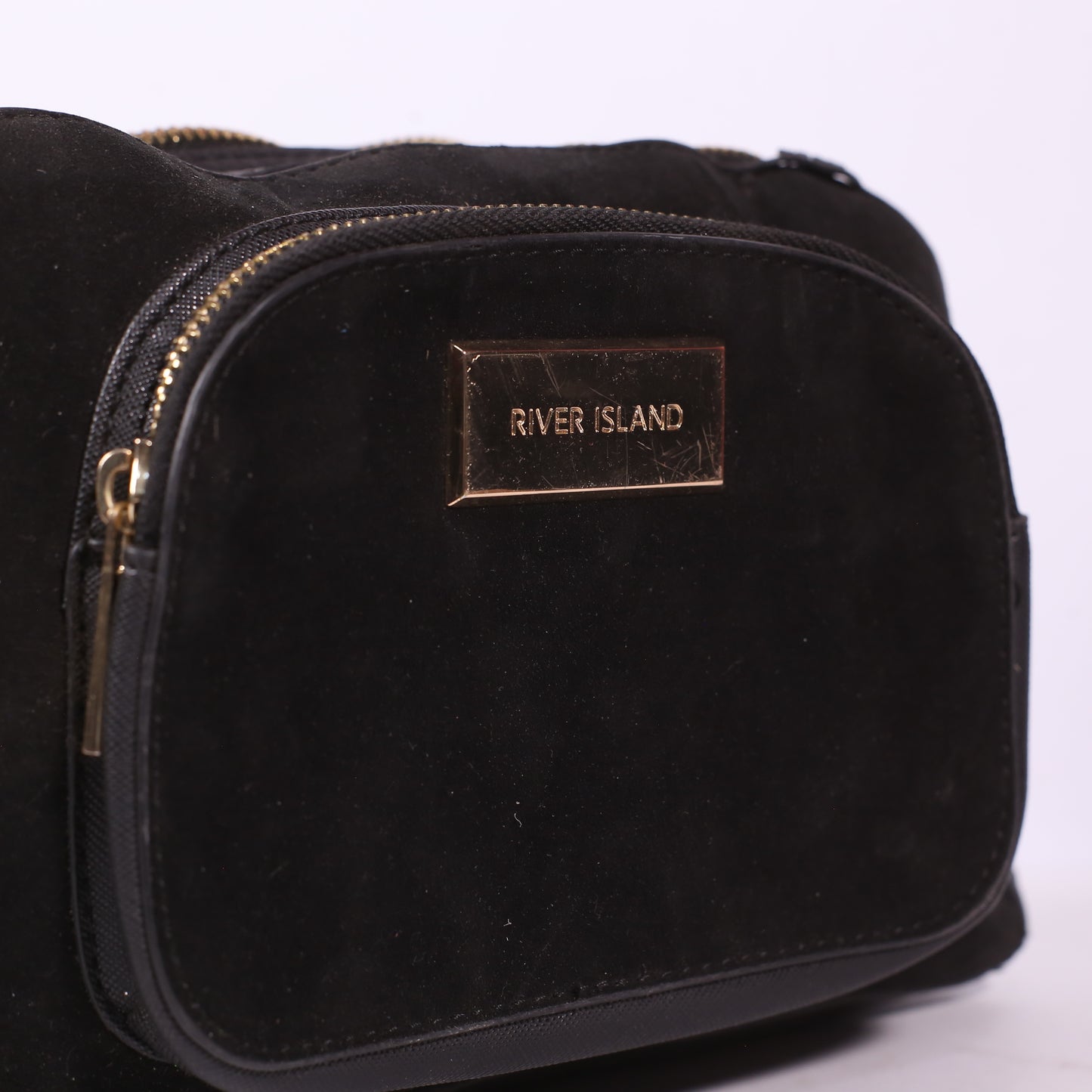 River Island Women Black Clutch