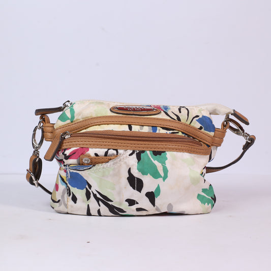 Rosetti Crossbody Purse With Wallet Floral Multi Colored