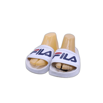 Fila Sleek Slide Sandal White Comfort