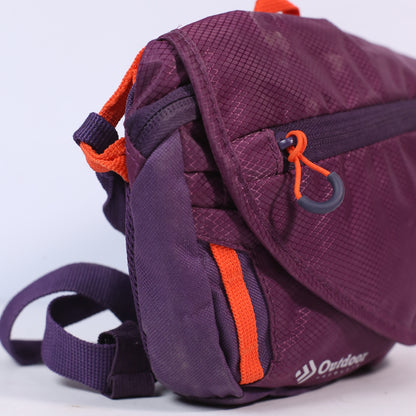 Outdoor products Waist Fanny Pack Belt Bag Purple Orange Purse