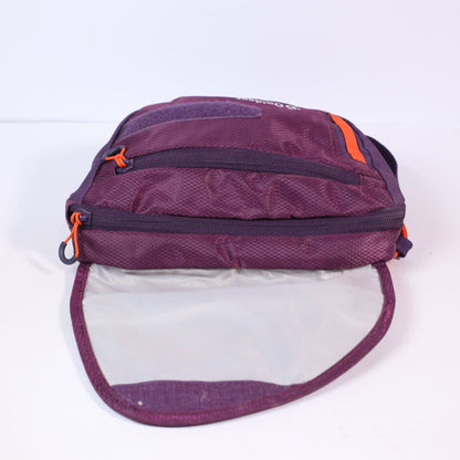 Outdoor products Waist Fanny Pack Belt Bag Purple Orange Purse