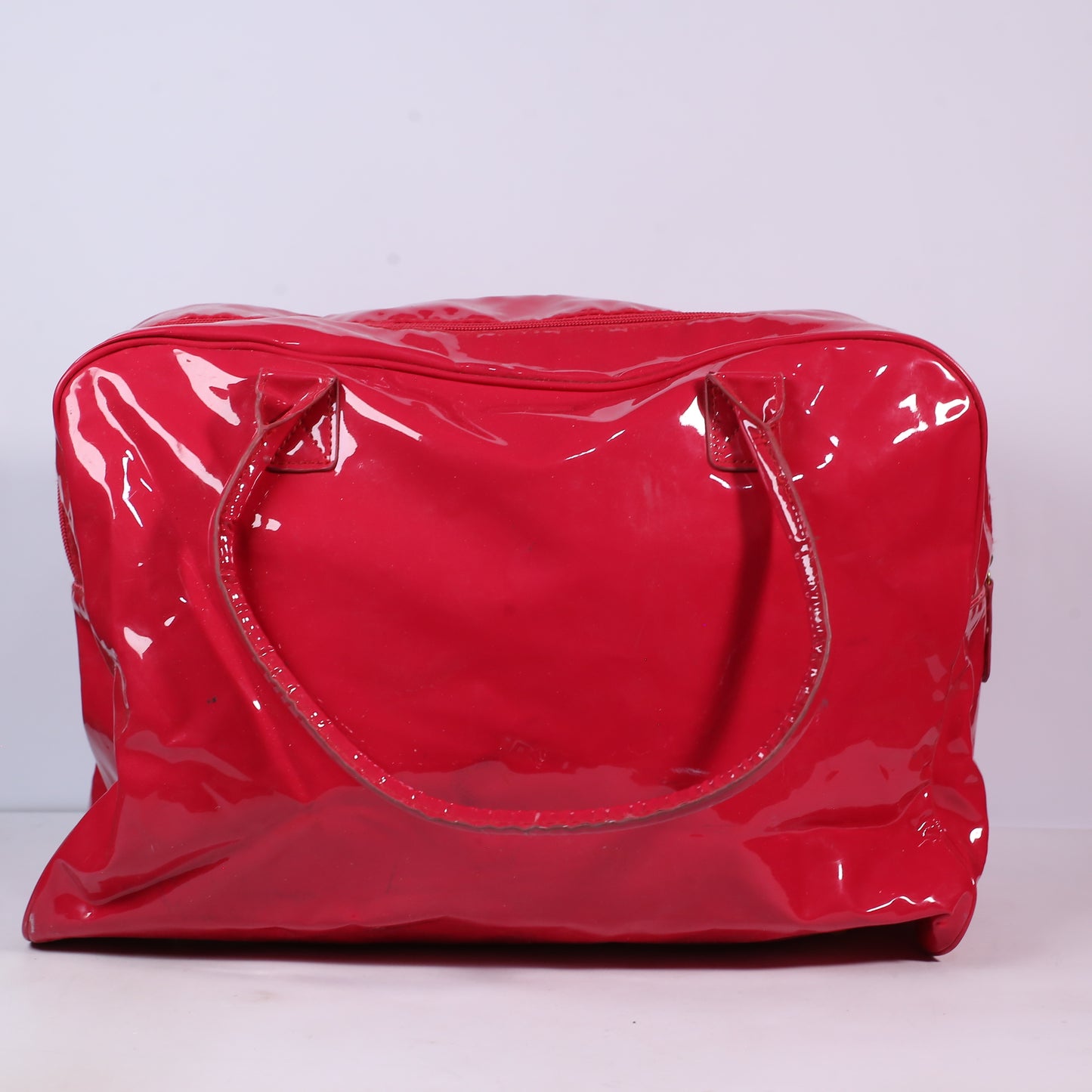 Antler Pink Patent Leather Handbag