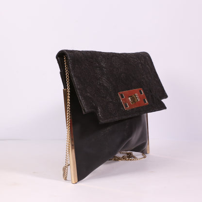 New Look Women Black Clutch