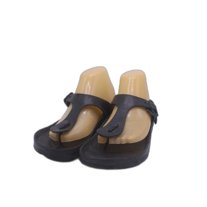 Ladies Black Slide